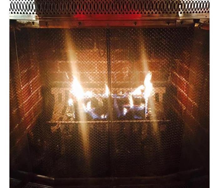 Fire Safety - image of fireplace